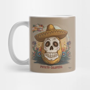 Potato Calavera Mug